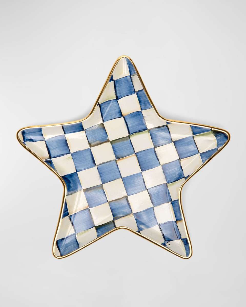 Royal Check Star Plate